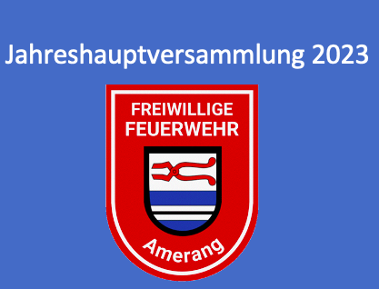 Jahreshauptversammlung