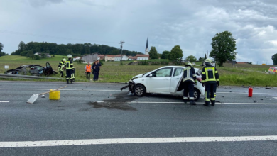 Verkehrsunfall mit mehreren PKW