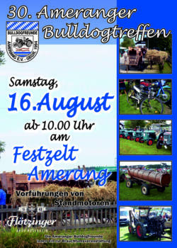 Plakat Bulldogtreffen 2025 A3