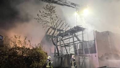 Brand Bauernhof