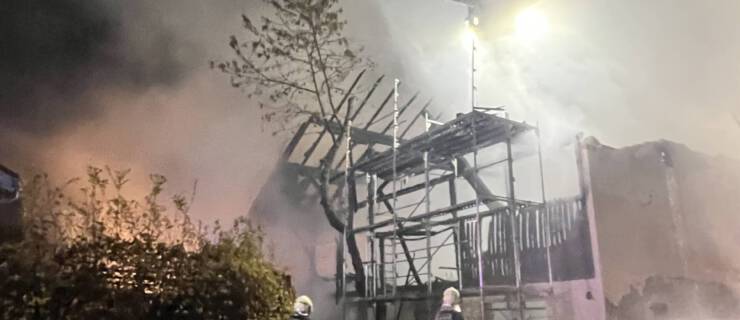 Brand Bauernhof